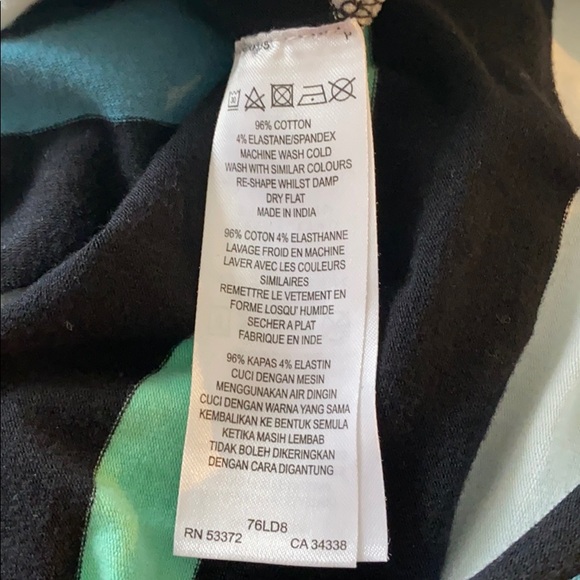 French Connection Colorful Striped Shirt - Picture 5 of 6